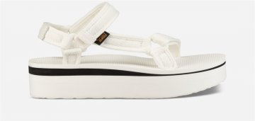 Women's Flatform Universal Mesh Print - BRIGHT WHITE